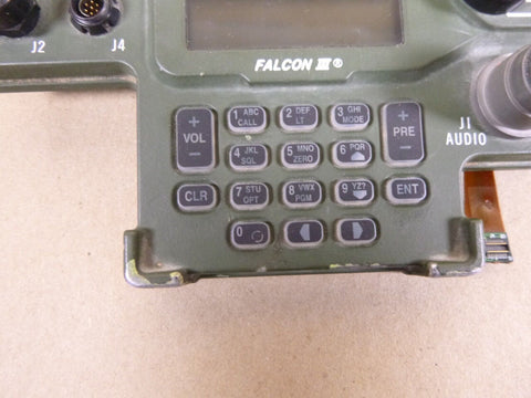 Falcon III Wideband AN/PRC - 117G Manpack Control Panel 12043 - 3000 - 15 (Untested). - Royal Equipment Harris