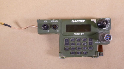 Falcon III Wideband AN/PRC-117G Manpack Control Panel 12043-3000-15 (Untested). | Industrial MRO Replacement Parts, Manufacturing Machine Parts &amp; Components, Heavy Equipment Parts Supplier