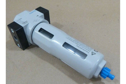 FESTO 1/8”PT PNEUMATIC AIR IN-LINE FILTER 40-MICRON LF-1/8-D-MINI 159612 16 BAR | Industrial MRO Replacement Parts, Manufacturing Machine Parts &amp; Components, Heavy Equipment Parts Supplier