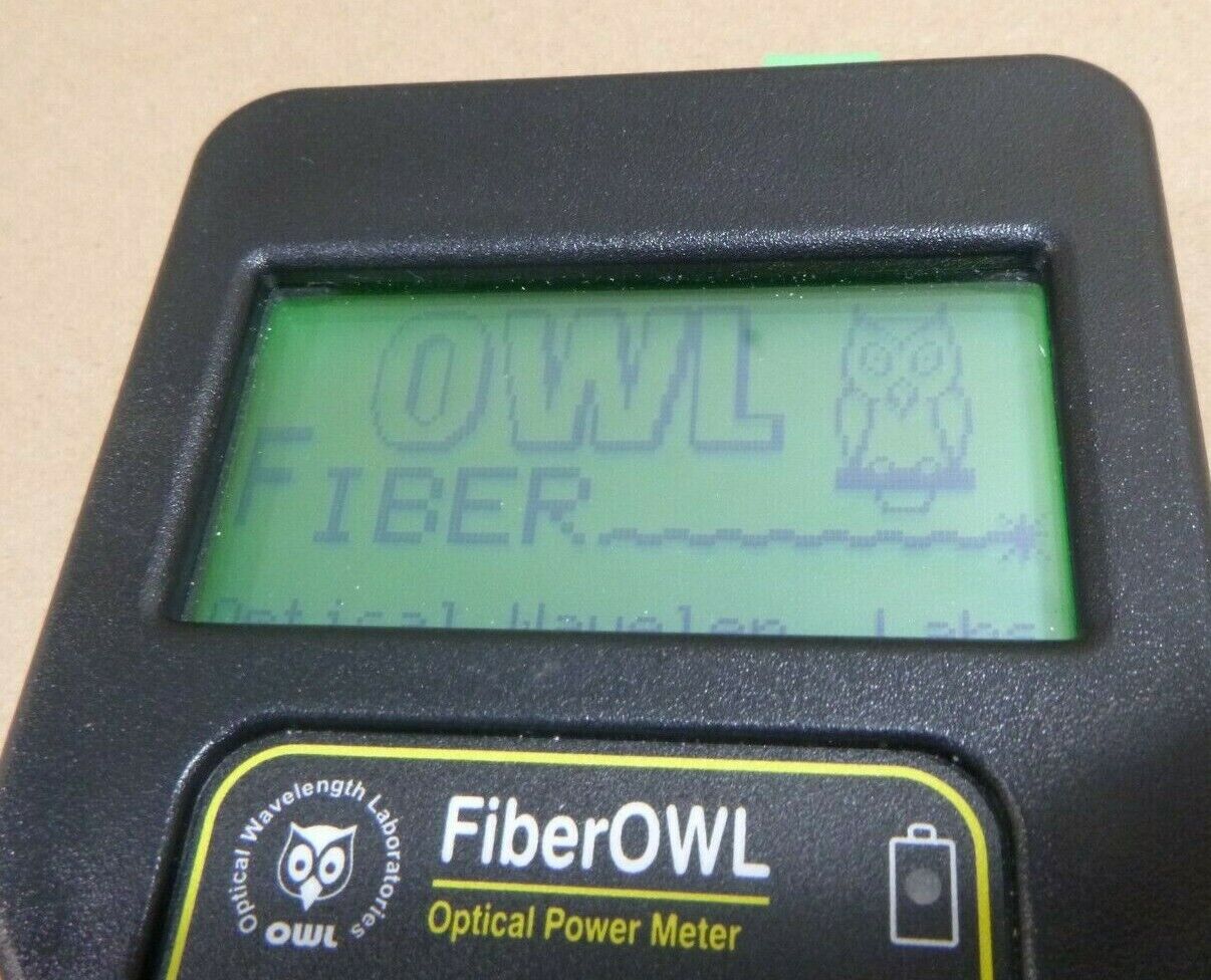 FIBER OWL 4 ORL OPTICAL WAVELENGTH POWER METER W/ CASE FO-4-ORL | Industrial MRO Tools and Replacement Industrial Equipment Components