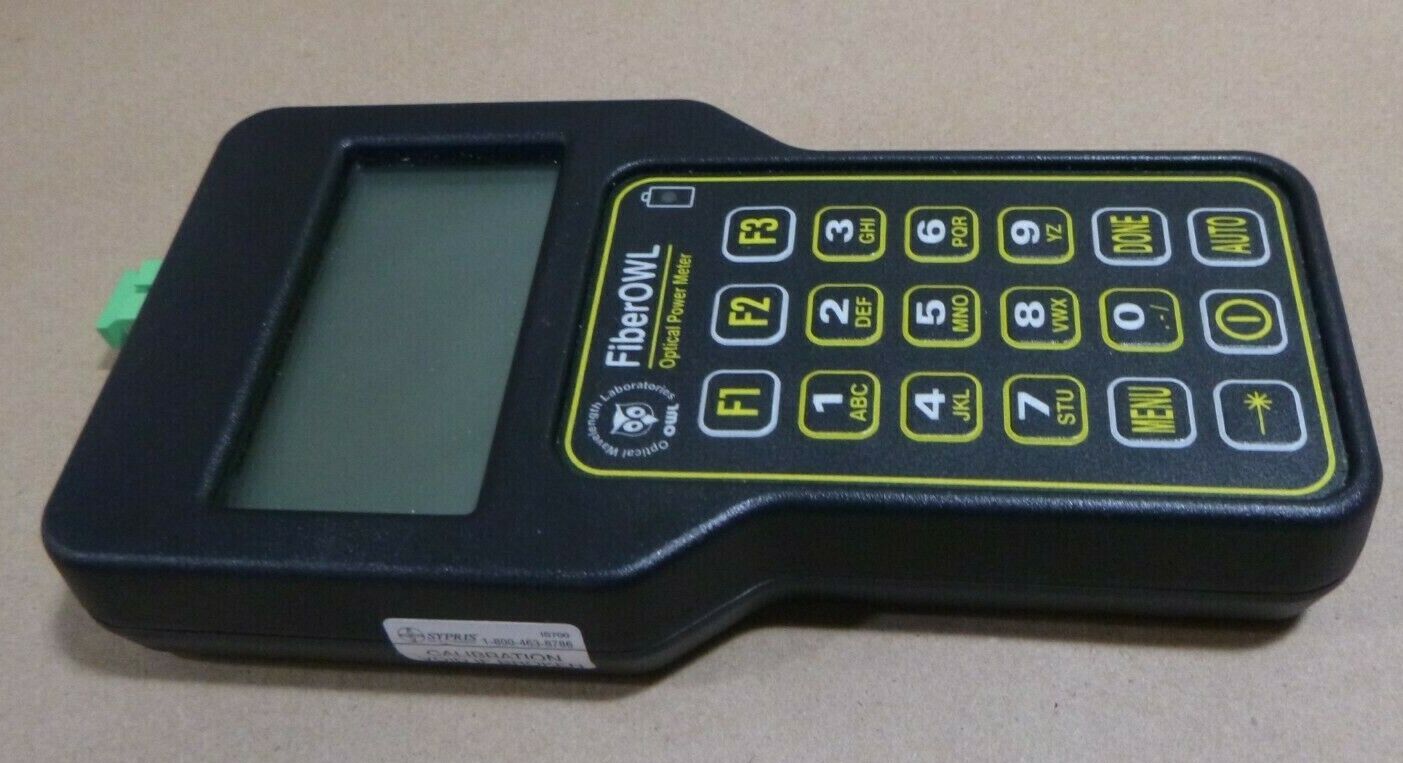 FIBER OWL 4 ORL OPTICAL WAVELENGTH POWER METER W/ CASE FO-4-ORL | Industrial MRO Tools and Replacement Industrial Equipment Components
