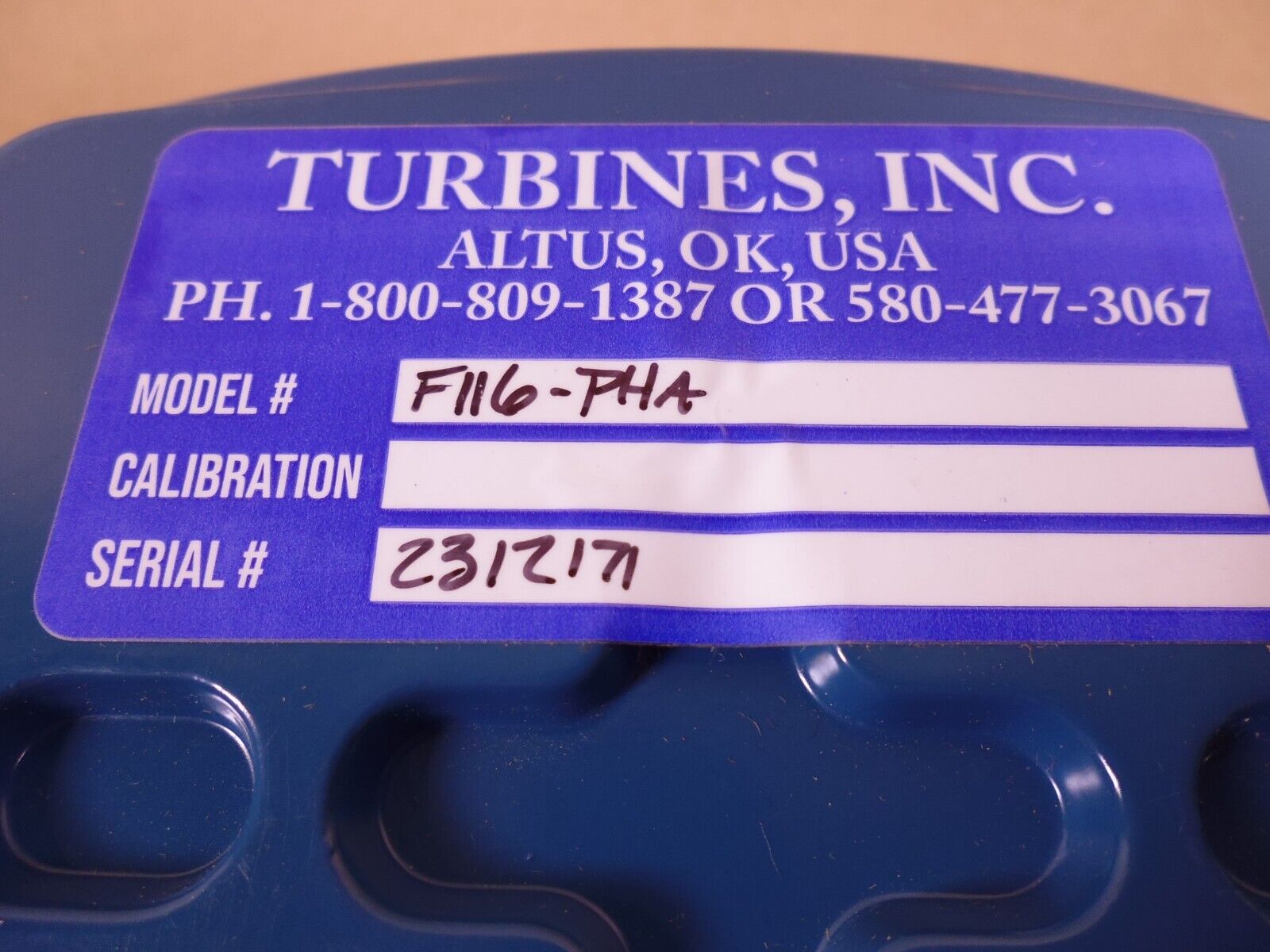 Fluidwell F116 Differential Sum Flow Computer F116-P-AP-CX-HU-OT-PC-PX-XI-ZX-1TU | Industrial MRO Tools and Replacement Industrial Equipment Components
