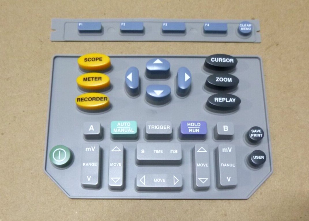 Fluke FLK-199/AN Replacement Keypad Membrane Cover Assembly | Industrial MRO Tools and Replacement Industrial Equipment Components