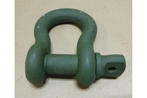 FMTV HMMWV LVSR MATV 10TON SHACKLE 10T 26MM USA W/ PIN GREEN USGI MILITARY TOW - Royal Equipment COLUMBUS MCKINNONOther Commercial Truck Parts