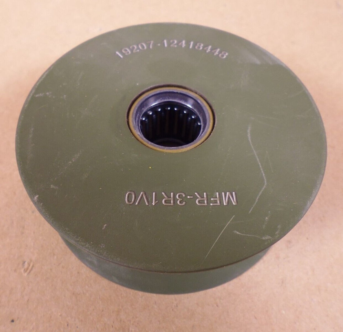 FMTV LMTV M1078 Groove Pulley , 12418448 , 3020-01-387-5008 | Genuine FMTV Replacement Parts, LMTV Parts For Sale and Military Surplus Medium Tactical Vehicle Parts &amp; Components