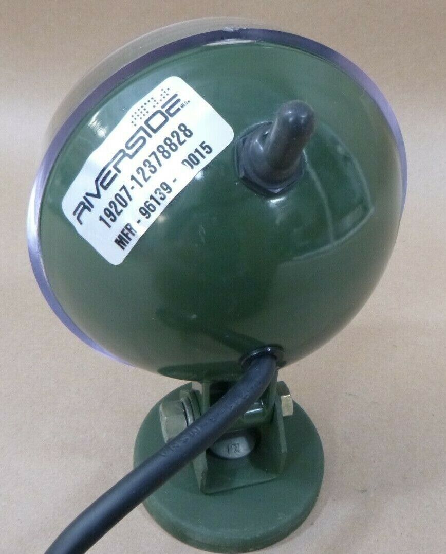 FMTV LMTV MTV ELECTRIC FLOODLIGHT 12378828 MAGNETIC BASE 2-PIN 6220-01-390-7341 | Genuine FMTV Replacement Parts, LMTV Parts For Sale and Military Surplus Medium Tactical Vehicle Parts &amp; Components