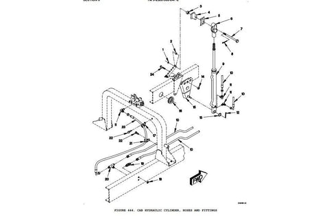 FMTV MTV M1083 CAB HYDRAULIC CYLINDER MOUNTING BRACKET 12417924 5340 - 01 - 371 - 7958 - Royal Equipment Royal Equipment