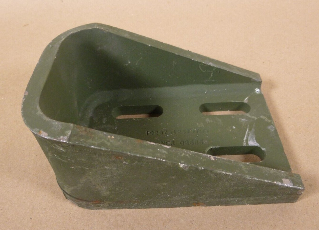 FMTV MTV M1083 M1093 Shelter Tiedown Stop 12479705 , 5340-01-494-1973 | Genuine FMTV Replacement Parts, LMTV Parts For Sale and Military Surplus Medium Tactical Vehicle Parts &amp; Components