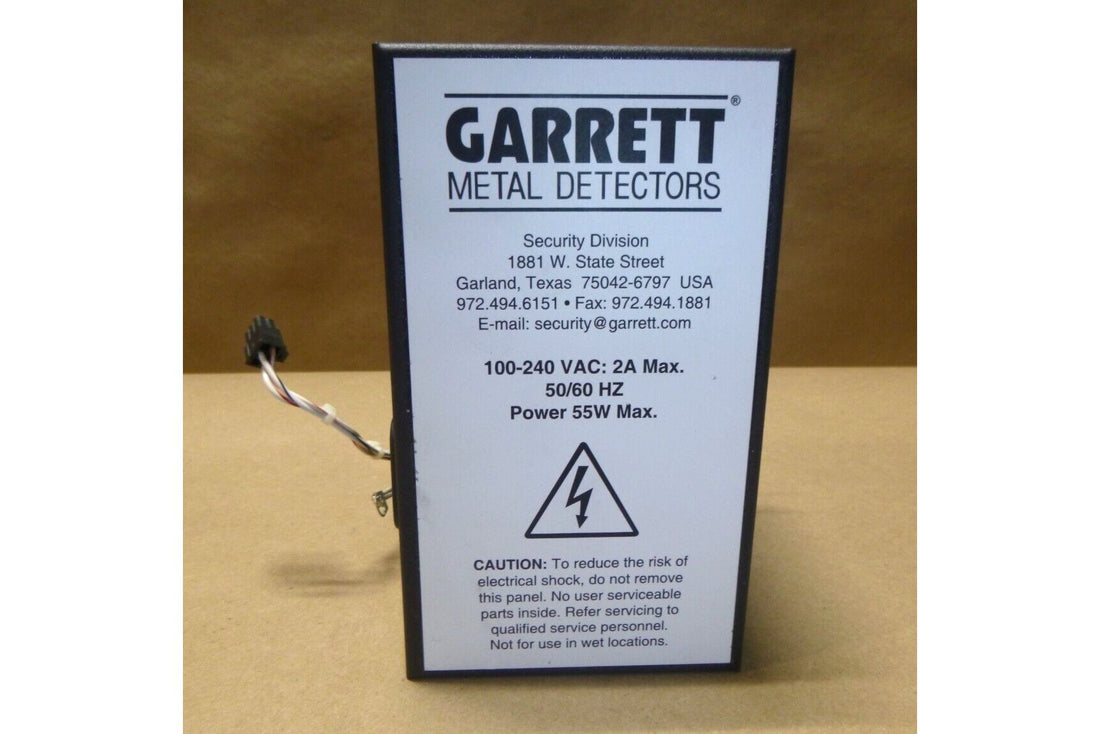 Garrett 2338612 Metal Detectors Power Module for PD6500i, 100-240V, 2A, 55Watt | Industrial MRO Replacement Parts, Manufacturing Machine Parts &amp; Components, Heavy Equipment Parts Supplier