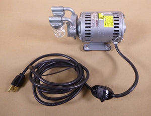 Gast 1531 - 107D - G557X Rotary Vane Vacuum Pump 10 Psi, 115 Volt Single Phase.. - Royal Equipment GAST