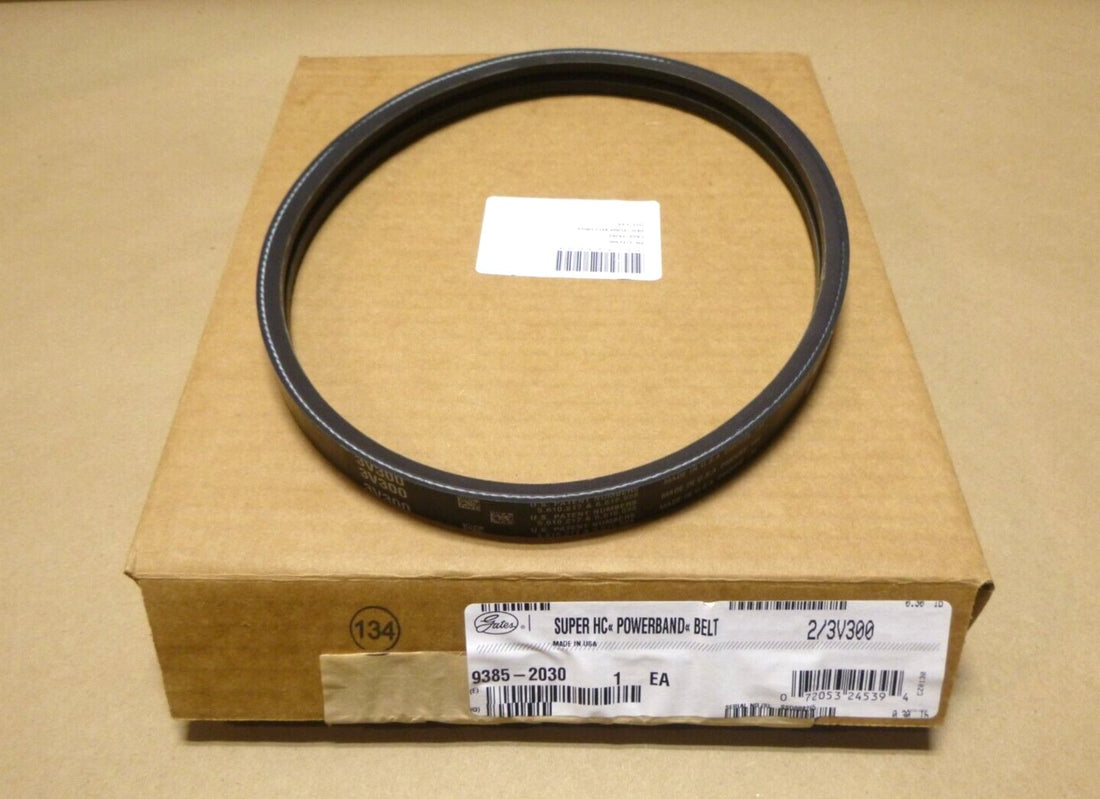 Gates Banded 2/3V300 Super HC PowerBand V-Belt 9385-2030, Made in USA | Replacement Truck Parts, Trailer Accessories, Automobile Supplies, Car Parts &amp; Accessories