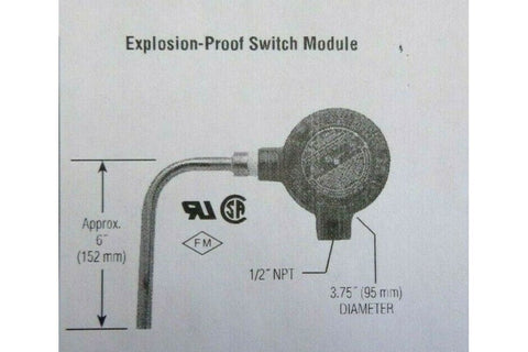 Gems 83110 - M Explosion - Proof Switch Module for Mini SureSite, 10A, 24V, DTDT - Royal Equipment GemsOther Sensors