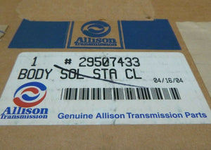 GENUINE ALLISON TRANSMISSION 29507433 STATIONARY SOLENOID CLUTCH BODY - Royal Equipment Allison