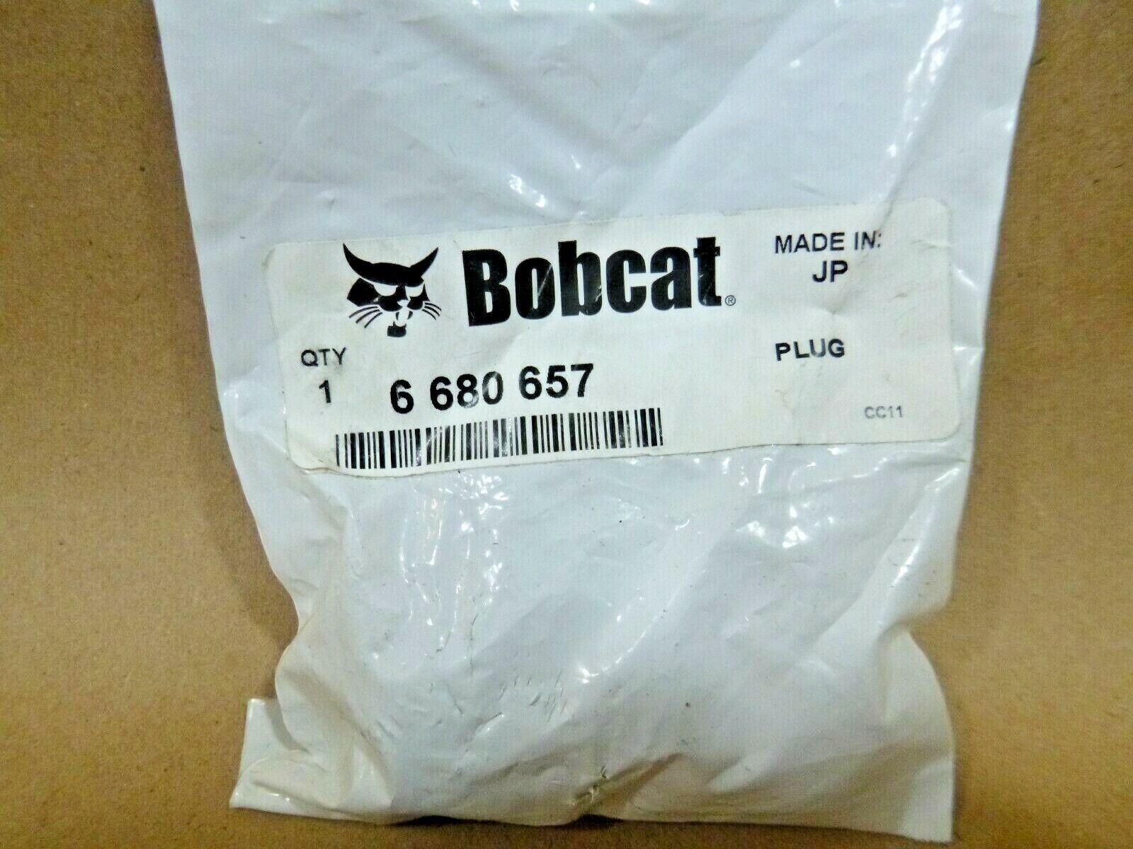 Genuine Bobcat Skid Steer Oil Drain Plug 6680657 | Industrial Tractor Parts Supplier and Surplus Tractor Parts &amp; Accessories