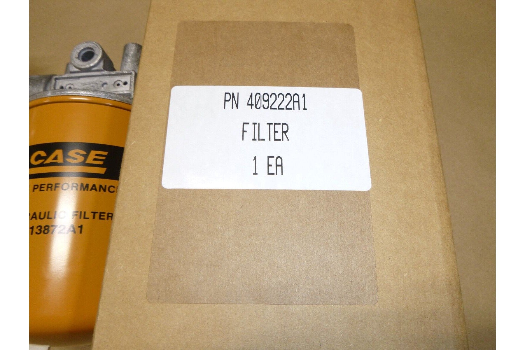 Genuine Case New Holland CNH Hydraulic Filter Assembly 409222A1 W/ Bracket | Industrial Tractor Parts Supplier and Surplus Tractor Parts &amp; Accessories
