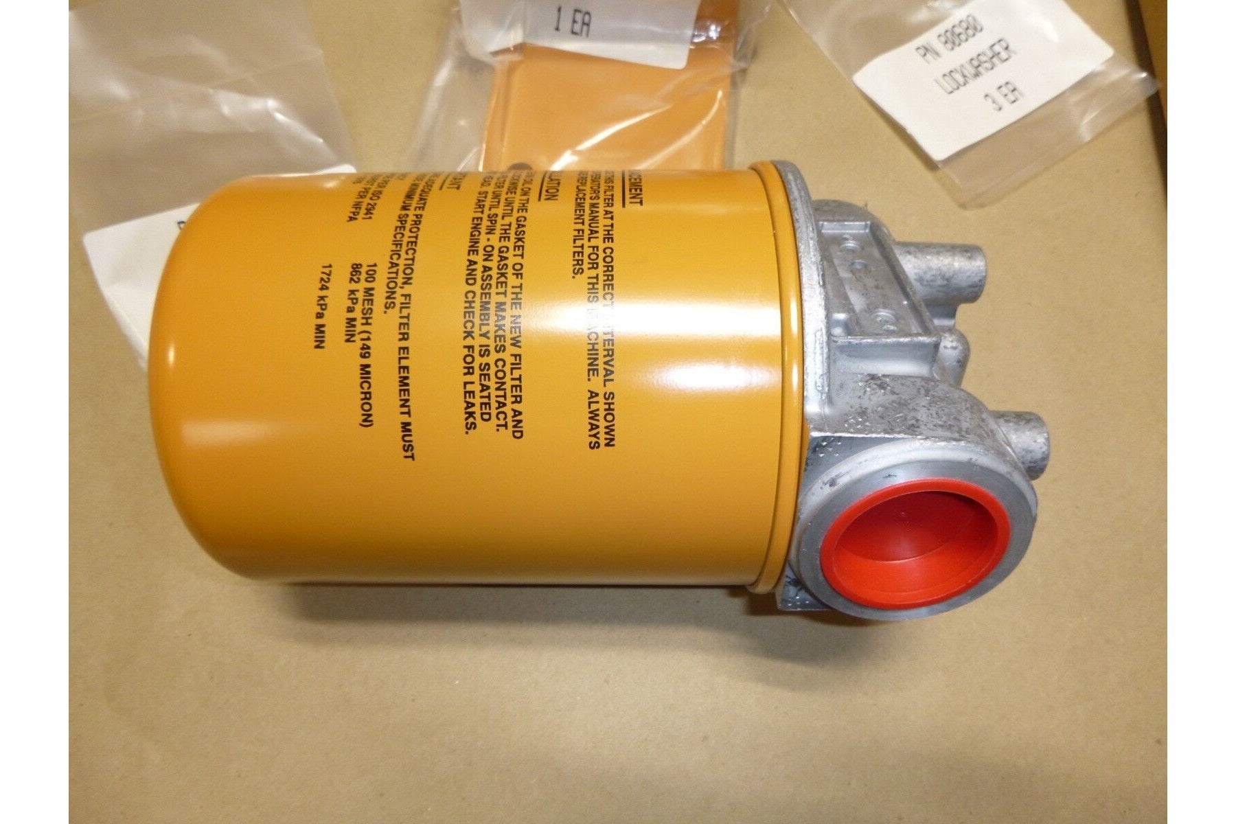 Genuine Case New Holland CNH Hydraulic Filter Assembly 409222A1 W/ Bracket | Industrial Tractor Parts Supplier and Surplus Tractor Parts &amp; Accessories