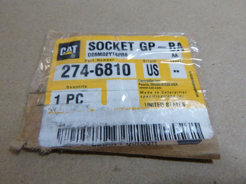 GENUINE CAT CATERPILLAR 274 - 6810 SOCKET AXLE TIE ROD LH 120M 140M 160M 16M - Royal Equipment CAT