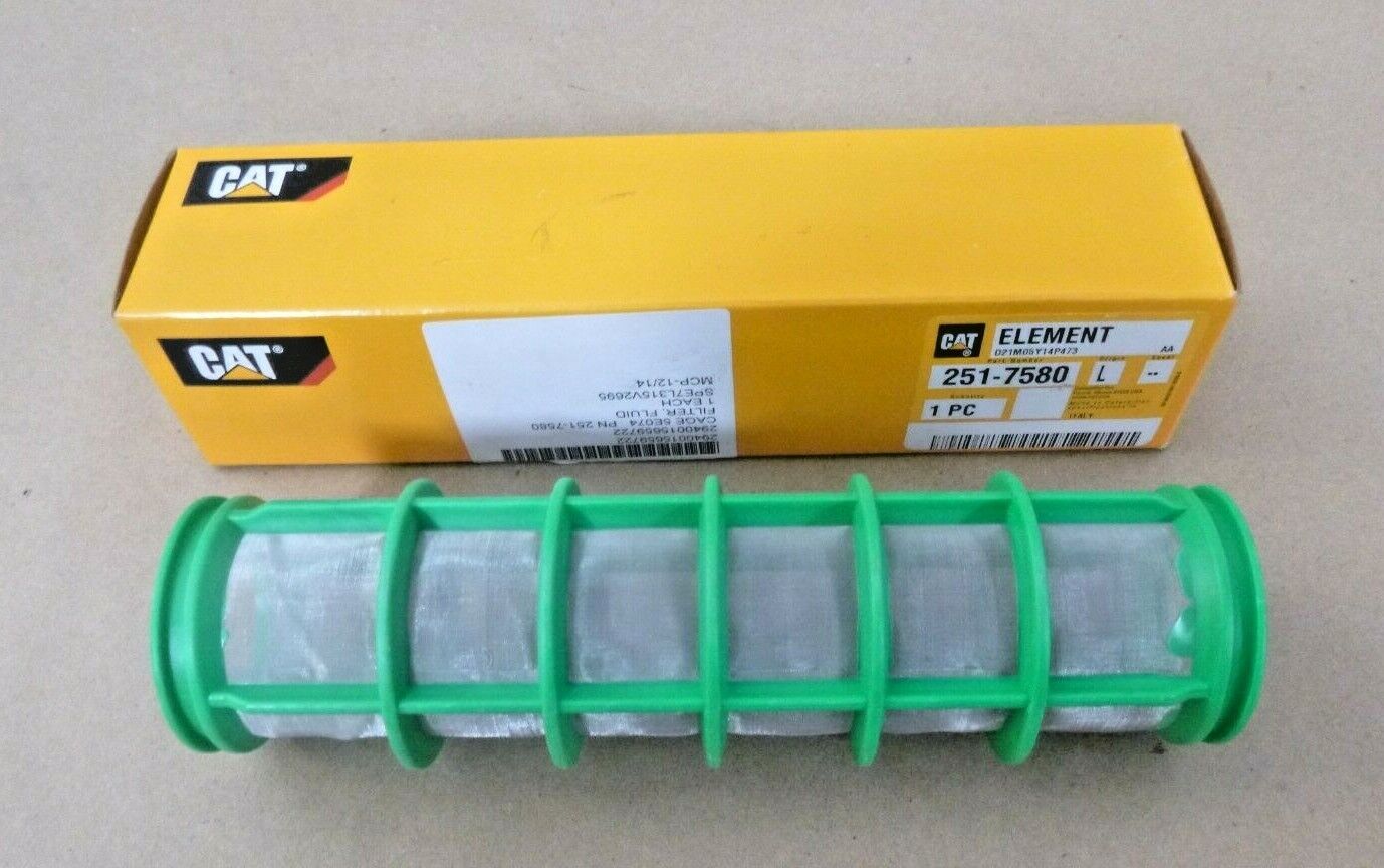 Genuine Caterpillar Fluid Filter Element 251-7580 , 2517580 | Industrial Tractor Parts Supplier and Surplus Tractor Parts &amp; Accessories