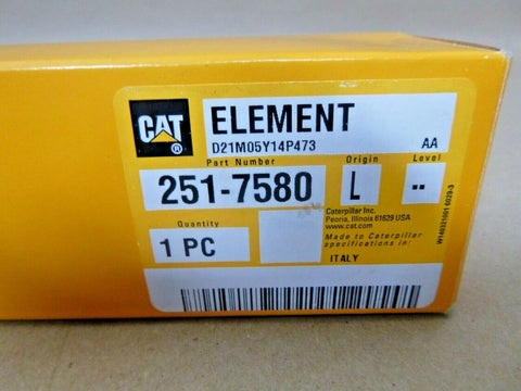 Genuine Caterpillar Fluid Filter Element 251 - 7580 , 2517580 - Royal Equipment CAT