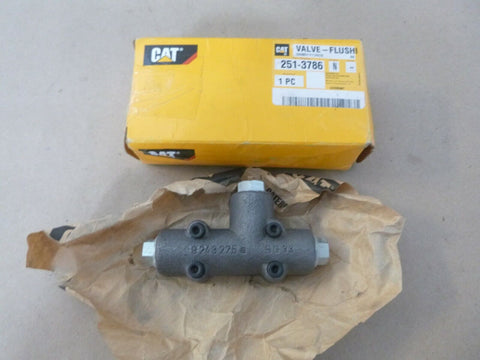 Genuine Caterpillar Linear Directional Flushing Valve 251 - 3786 Fits CB - 534D - Royal Equipment CAT