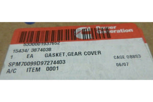 GENUINE CUMMINS 3874038 GEAR COVER GASKET FOR KTA19 NTA855 ISD ISM ENGINE - Royal Equipment CumminsOther Heavy Equipment Parts & Accessories