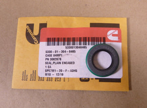 Genuine Cummins Oil Seal 3062676, 0.750" Shaft x 1.250" O.D. x 0.20" Tall - Royal Equipment Cummins