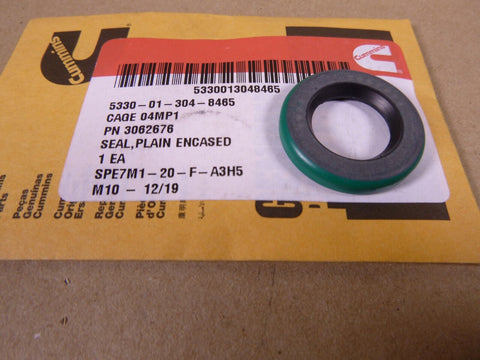 Genuine Cummins Oil Seal 3062676, 0.750" Shaft x 1.250" O.D. x 0.20" Tall - Royal Equipment Cummins