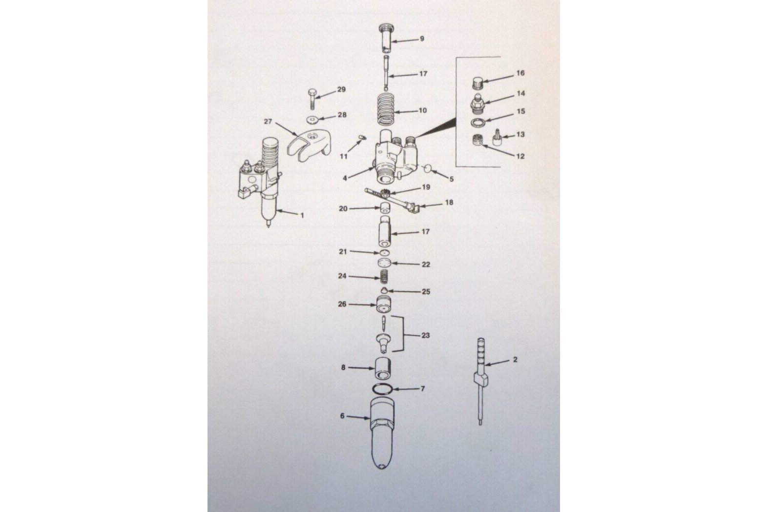 Genuine Detroit Diesel C45 (5229345) Fuel Injector Rack 2.1170, 5226719, 5226161 | Replacement Truck Parts, Trailer Accessories, Automobile Supplies, Car Parts &amp; Accessories