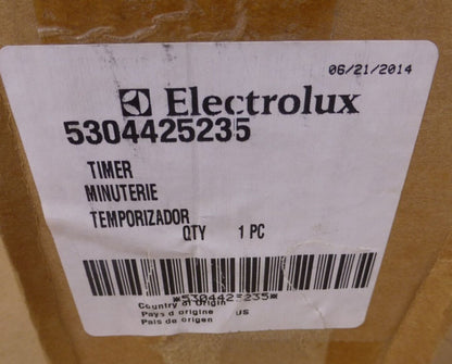 Genuine Electrolux 5304425235 Timer | Industrial MRO Replacement Parts, Manufacturing Machine Parts &amp; Components, Heavy Equipment Parts Supplier
