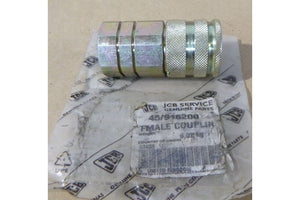 GENUINE JCB 45/916200 FEMALE HYDRAULIC QUICK RELEASE COUPLING EXCAVATOR FORKLIFT - Royal Equipment Royal Equipment