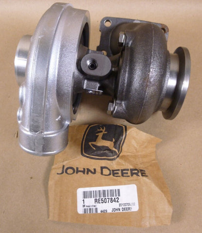 GENUINE JOHN DEERE RE507842 TURBO S1B TURBOCHARGER 3029T 318480 OEM - Royal Equipment JOHN DEERE