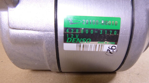 Genuine Kawasaki Denso 12V Starter Motor KAF950 Mule 28100 - B8010, 428000 - 3170 *Plastic Cracked* - Royal Equipment DENSO