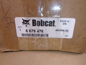 Genuine OEM Bobcat Wiper Motor with Threaded Shaft 6679476 - Royal Equipment BOBCAT