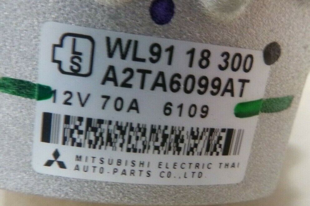 GENUINE OEM MITSUBISHI WL9118300 A2TA6099AT ALTERNATOR 12V 70A FOR MAZDA HYUNDAI | Replacement Truck Parts, Trailer Accessories, Automobile Supplies, Car Parts &amp; Accessories