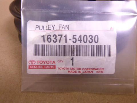 Genuine Toyota Fan Pulley 16371 - 54030 Fits 2L 2LT 2LTE 2LTHE 3L 5L 5LE Engines - Royal Equipment Toyota