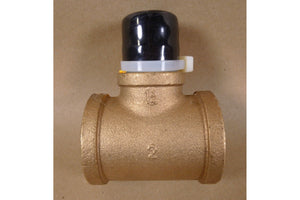 Georg Fischer Signet BR4T020 Insertion Sensor Tee Brass 2" , 5920.020 - Royal Equipment Royal Equipment