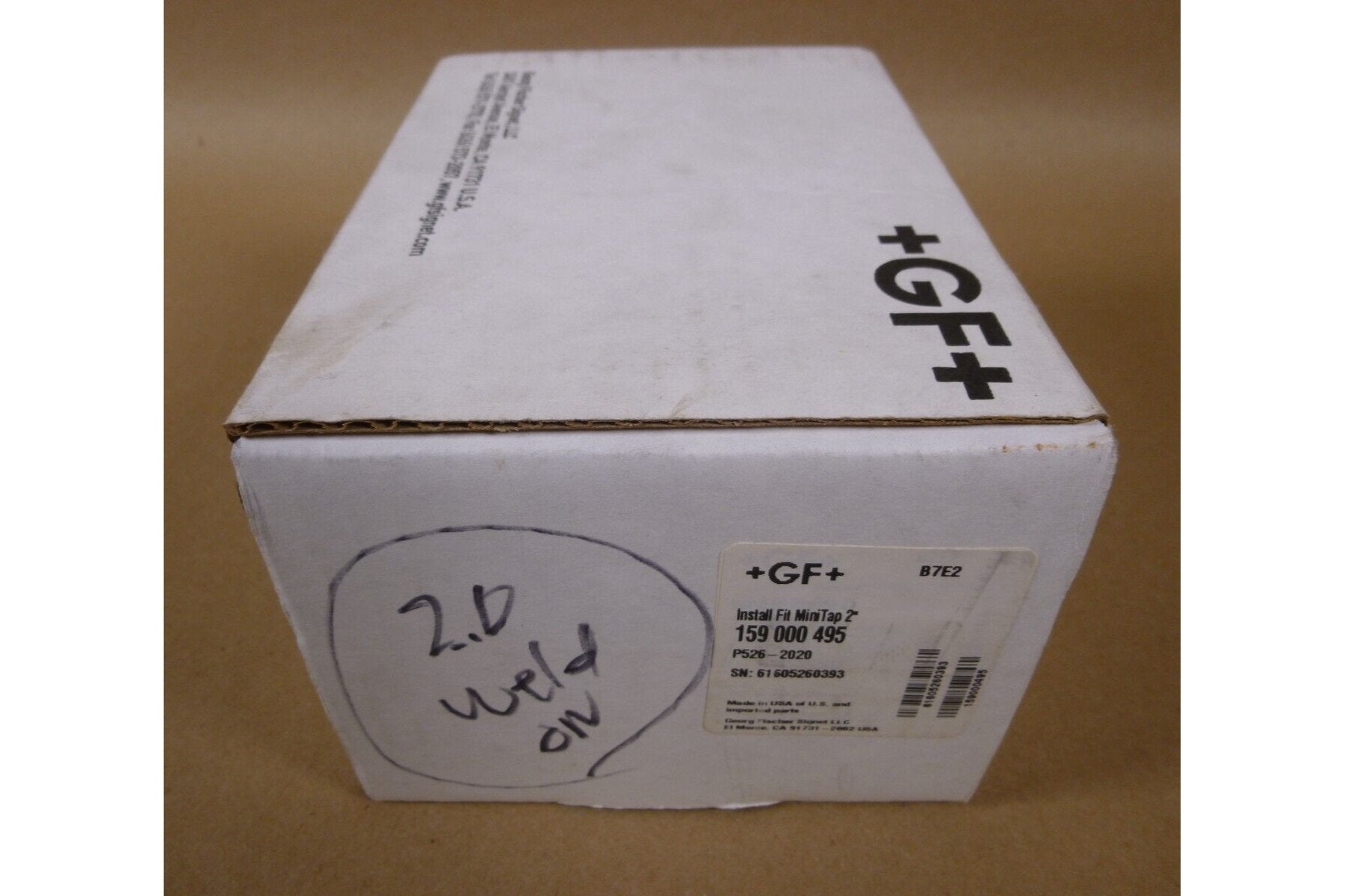 GF SIGNET P526-2020 METALEX MINI-TAP 2" SENSOR INSERTION FITTING 159000495 | Industrial MRO Replacement Parts, Manufacturing Machine Parts &amp; Components, Heavy Equipment Parts Supplier