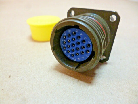 Glenair 947 - 128NFC1P1 Circular Mil - Spec Bulkhead Receptacle 5935 - 01 - 569 - 0216 - Royal Equipment GLENAIR