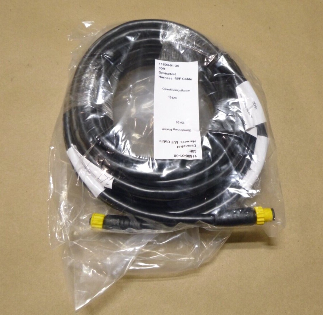 GLENDINNING MARINE DC Power Harness 11600-01 Electronic Engine Control Systems | Electrical MRO Replacement Parts &amp; Components and Commercial Electrical Supplies Company