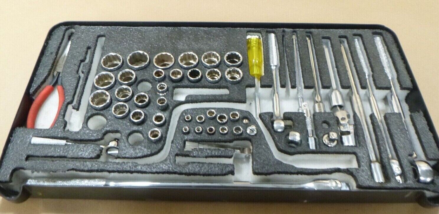 GMTK GENERAL MECHANICS TOOL KIT SK USA SAE METRIC WRENCHES SOCKETS W/ HARD CASE | Industrial MRO Tools and Replacement Industrial Equipment Components