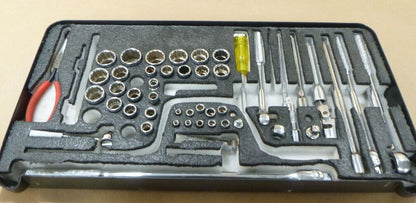 GMTK GENERAL MECHANICS TOOL KIT SK USA SAE METRIC WRENCHES SOCKETS W/ HARD CASE | Industrial MRO Tools and Replacement Industrial Equipment Components