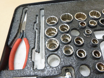 GMTK GENERAL MECHANICS TOOL KIT SK USA SAE METRIC WRENCHES SOCKETS W/ HARD CASE | Industrial MRO Tools and Replacement Industrial Equipment Components