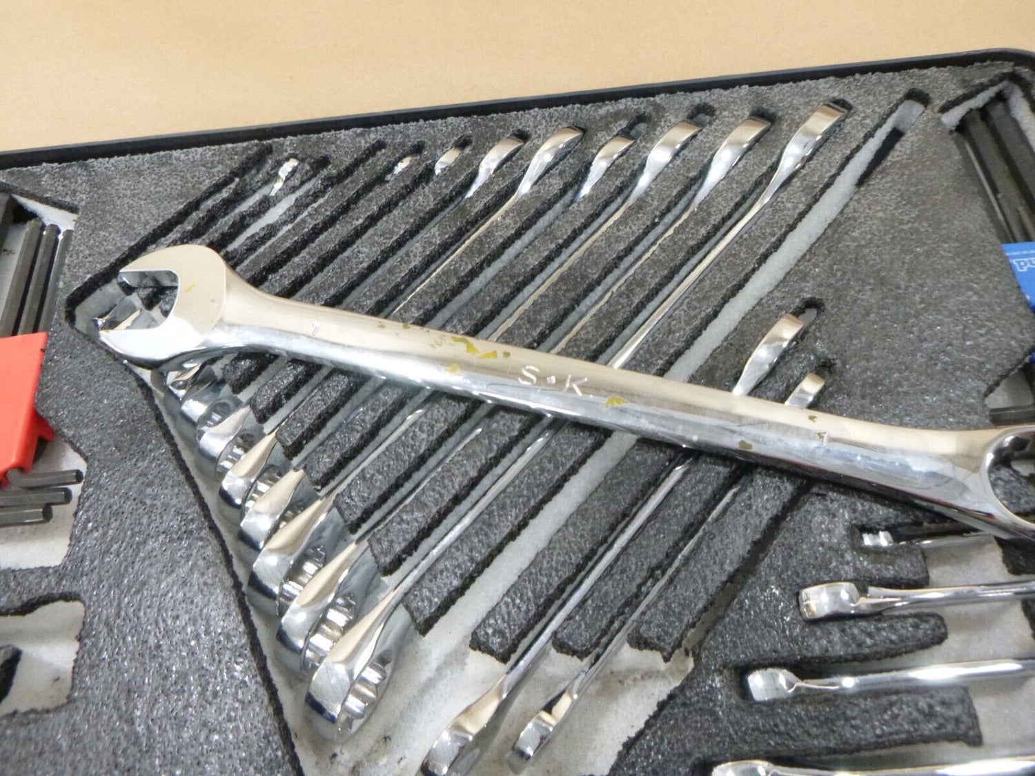 GMTK GENERAL MECHANICS TOOL KIT SK USA SAE METRIC WRENCHES SOCKETS W/ HARD CASE | Industrial MRO Tools and Replacement Industrial Equipment Components