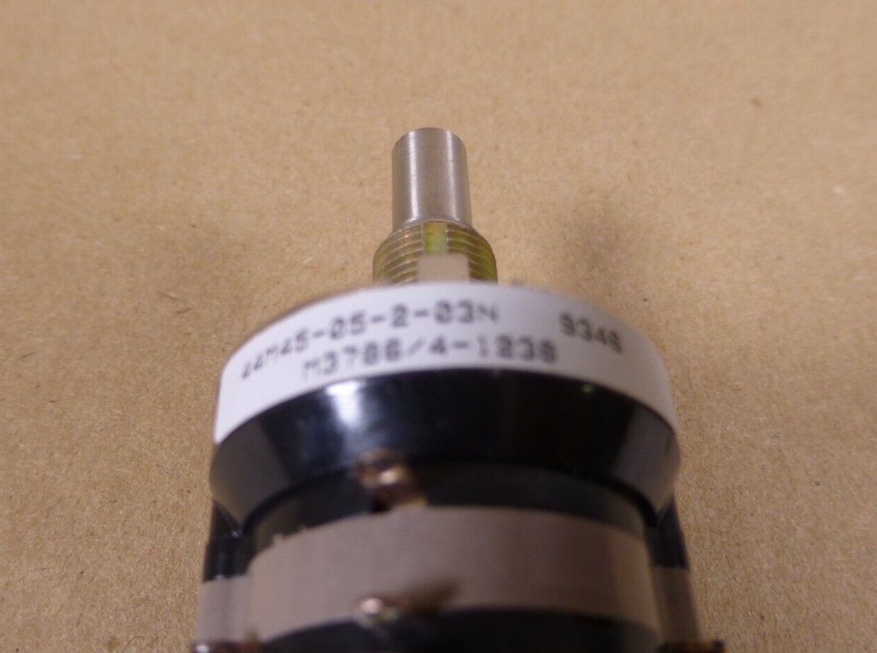 Grayhill 44M45-05-2-03N Rotary Switch 28VDC 115VAC M3786/4-1238 5-Deck 3-Pos | Electrical MRO Replacement Parts &amp; Components and Commercial Electrical Supplies Company