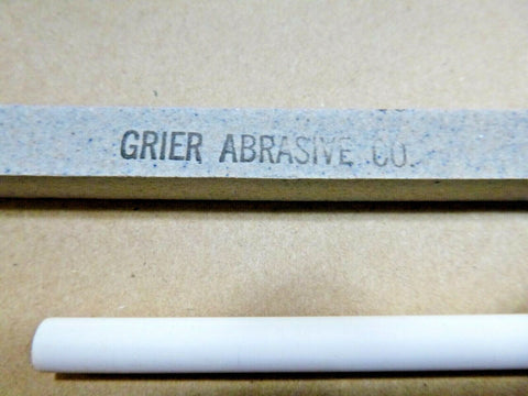 Grier Abrasive Co. Combination Bench Stone 1" x 2" x 6" Coarse/Fine Made in USA - Royal Equipment GRIER