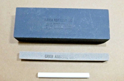 Grier Abrasive Co. Combination Bench Stone 1" x 2" x 6" Coarse/Fine Made in USA | Industrial MRO Tools and Replacement Industrial Equipment Components