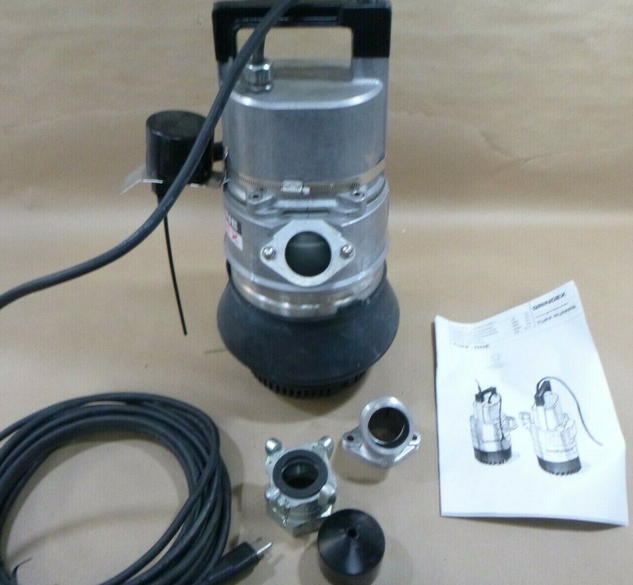 GRINDEX TUFF-ONE COMMERCIAL SUBMERSIBLE SUMP DRAINAGE PUMP 2" , UP TO 10M | Industrial MRO Tools and Replacement Industrial Equipment Components