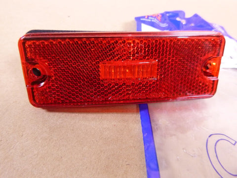 Grote Military 12 - 24 Volt Red LED Rectangular Side Marker Clearance Light - Tan - Royal Equipment GROTE