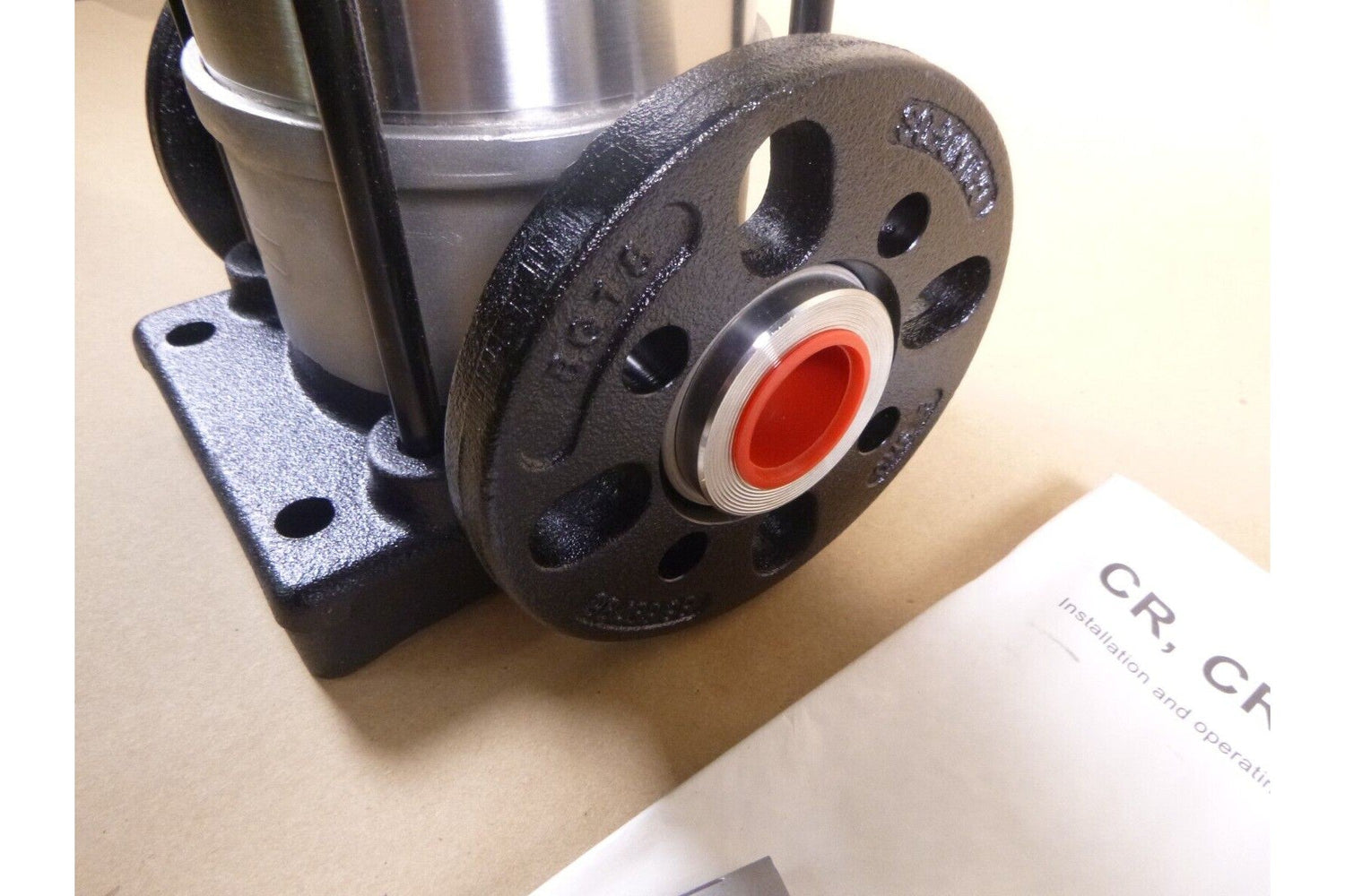 Grundfos Vertical Multistage Centrifugal Pump CR15-8 A-FGJ-A-E-HQQE, 3 Hp | Industrial Electric Motors, Pumps &amp; Parts