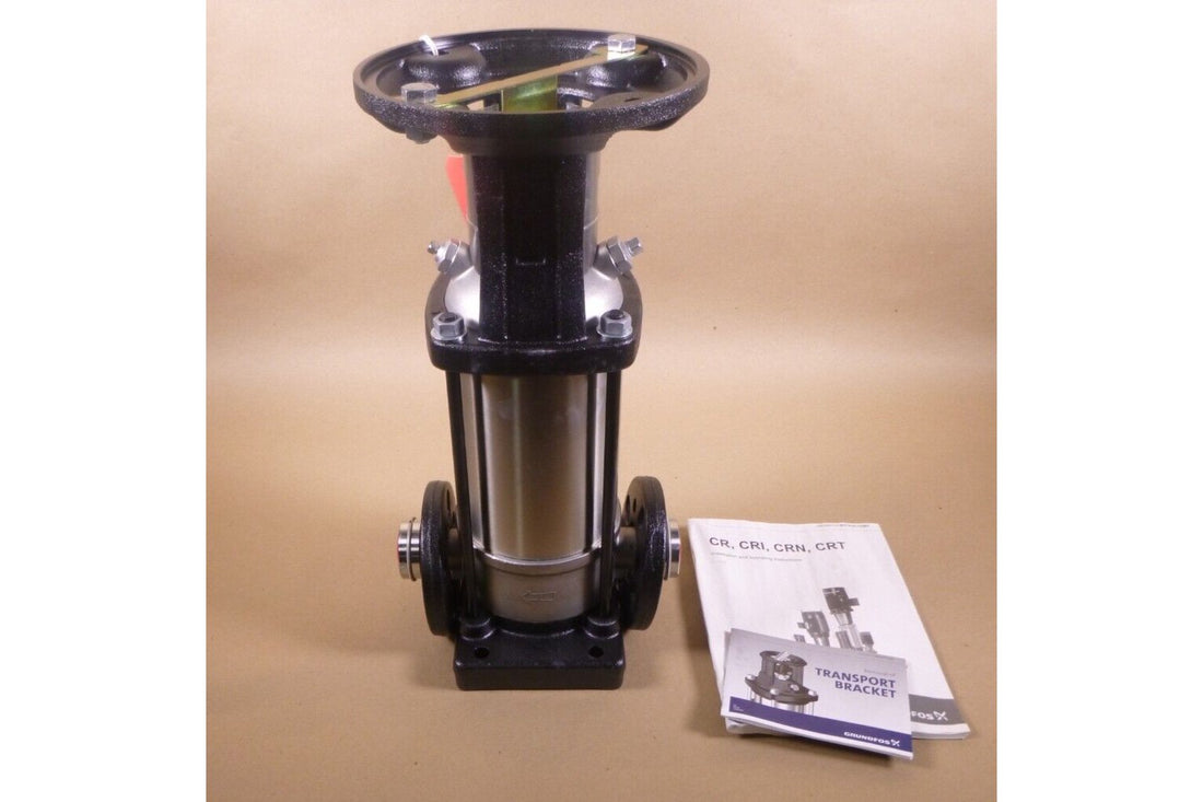 Grundfos Vertical Multistage Centrifugal Pump CR15-8 A-FGJ-A-E-HQQE, 3 Hp | Industrial Electric Motors, Pumps &amp; Parts